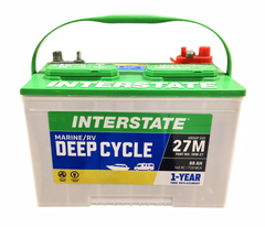 Batterie groupe 27 à décharge profonde