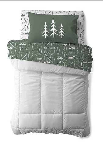 Ensemble de draps lit simple pour VR