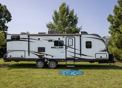 Tapis extérieur de 6' de diamètre réversible