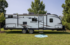 Tapis extérieur de 6' de diamètre réversible