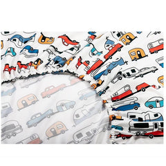 Ensemble de draps à motifs VR multicolore-CampingMart (5902009729192)