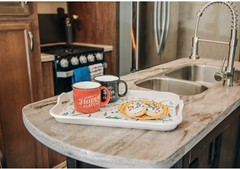 Cabaret de service à motifs VR