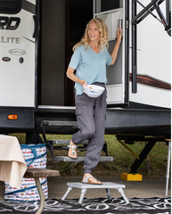 Marchepied en aluminium - Hauteur fixe