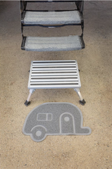 Marchepied en aluminium - Hauteur fixe