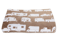 Couverture en peluche - Lit Queen