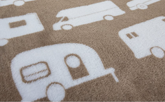 Couverture en peluche - Lit Queen