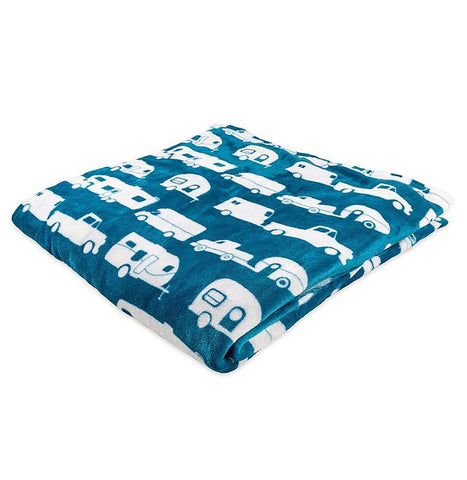 Couverture en peluche - Lit Queen