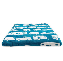 Couverture en peluche - Lit Queen