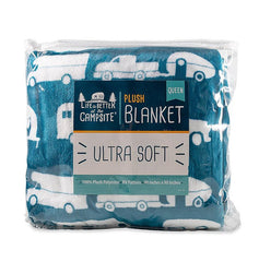 Couverture en peluche - Lit Queen