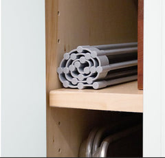 Égouttoir à vaisselle enroulable