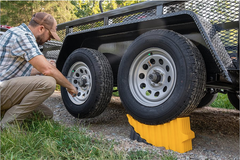 Cale de secours recourbé pour tandem