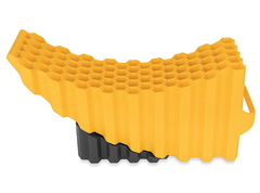 Cale de secours recourbé pour tandem