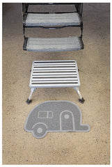 Tapis d'entrée à design retro
