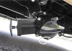 Evacuation valve - integrated clear adapter