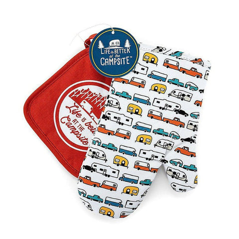 Mitaines pour le four à design VR-CampingMart (5901985054888)