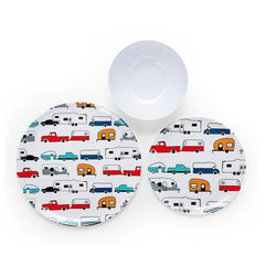 Assiette à dîner à design VR-CampingMart (5901983285416)