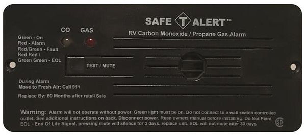 Propane and carbon monoxide detector