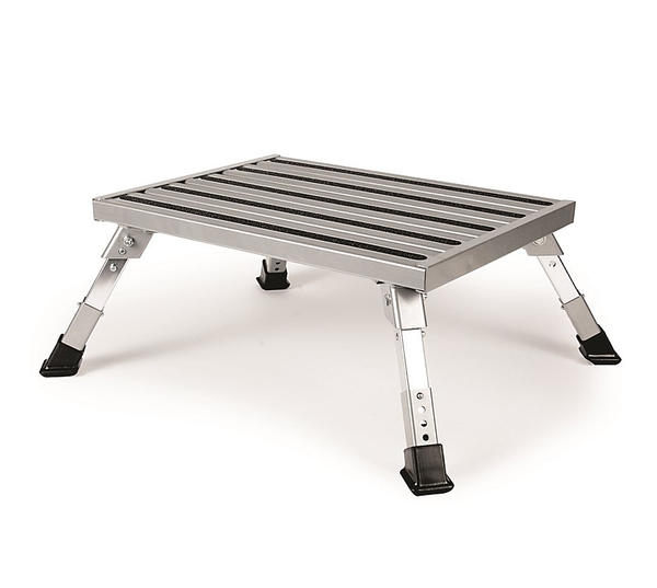 Camco Height Adjustable Aluminum Step