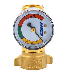 Water pressure regulator - With manometer