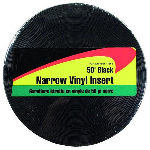 Moulure de vinyle 50' x 3/4" Noir-CampingMart (5901775863976)
