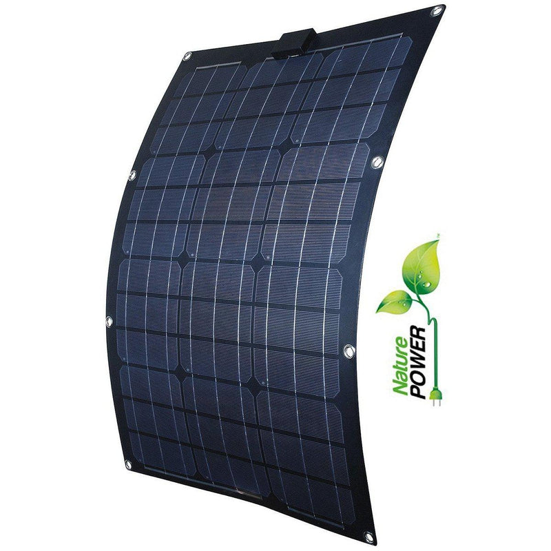 Panneau solaire semi flexible de 50 watts – CampingMart